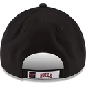 cappellino-curvo-nero-regolabile-per-bambino-9forty-the-league-dei-chicago-bulls-nba-di-new-era