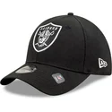 cappellino-curvo-nero-regolabile-per-bambino-9forty-the-league-dei-las-vegas-raiders-nfl-di-new-era