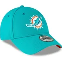 cappello-curvo-blu-regolabile-per-bambino-9forty-the-league-dei-miami-dolphins-nfl-di-new-era