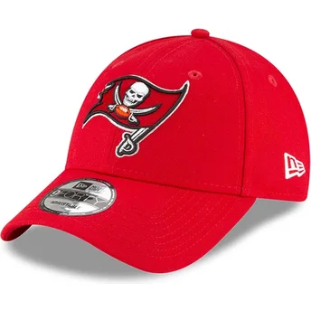 Cappellino rosso regolabile per bambino 9FORTY The League dei Tampa Bay Buccaneers NFL di New Era