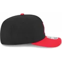 cappello-curvo-rosso-e-nero-snapback-9seventy-stretch-snap-city-connect-dei-chicago-white-sox-mlb-di-new-era