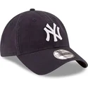 cappellino-curvo-blu-marino-regolabile-9twenty-core-classic-dei-new-york-yankees-mlb-di-new-era