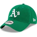 cappellino-curvo-verde-regolabile-9twenty-core-classic-degli-oakland-athletics-mlb-di-new-era