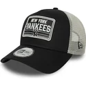 cappellino-trucker-nero-e-bianco-a-frame-patch-di-new-york-yankees-mlb-di-new-era