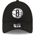 cappellino-curvo-nero-regolabile-9forty-the-league-di-brooklyn-nets-nba-di-new-era