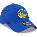 cappellino-curvo-blu-regolabile-9forty-the-league-dei-golden-state-warriors-nba-di-new-era