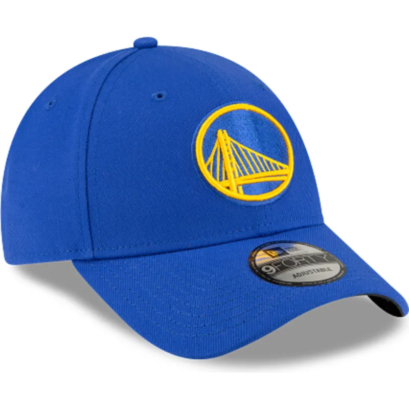 cappellino-curvo-blu-regolabile-9forty-the-league-di-golden-state-warriors-nba-di-new-era