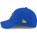 cappellino-curvo-blu-regolabile-9forty-the-league-dei-golden-state-warriors-nba-di-new-era