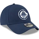 cappellino-curvo-blu-navy-regolabile-9forty-the-league-dei-los-angeles-clippers-nba-di-new-era