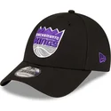 cappellino-curvo-nero-regolabile-9forty-the-league-dei-sacramento-kings-nba-di-new-era