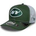 cappellino-trucker-verde-e-bianco-9seventy-stretch-snap-dei-new-york-jets-nfl-di-new-era