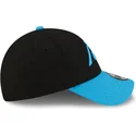 cappellino-curvo-nero-e-blu-regolabile-9forty-the-league-dei-carolina-panthers-nfl-di-new-era