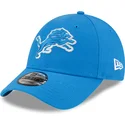 cappellino-curvo-blu-regolabile-9forty-the-league-dei-detroit-lions-nfl-di-new-era