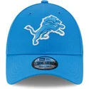 cappellino-curvo-blu-regolabile-9forty-the-league-dei-detroit-lions-nfl-di-new-era
