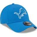 cappellino-curvo-blu-regolabile-9forty-the-league-dei-detroit-lions-nfl-di-new-era