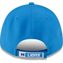 cappellino-curvo-blu-regolabile-9forty-the-league-dei-detroit-lions-nfl-di-new-era