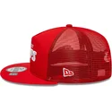 cappello-piatto-trucker-rosso-golfer-international-series-games-2024-dei-kansas-city-chiefs-nfl-di-new-era
