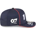 cappellino-curvo-blu-navy-snapback-9seventy-stretch-snap-di-red-bull-racing-formula-1-max-verstappen-di-new-era
