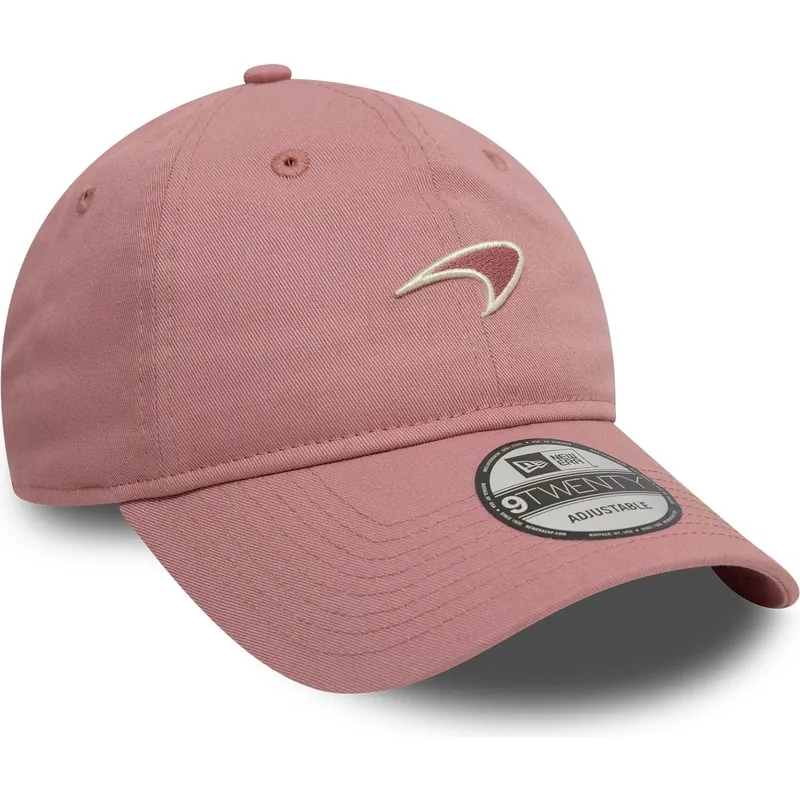 cappellino-curvo-rosa-regolabile-con-logo-rosa-9twenty-seasonal-di-mclaren-racing-formula-1-di-new-era