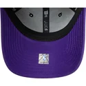cappelli-curva-nero-cinghia-regolabile-9forty-side-patch-dei-los-angeles-lakers-nba-di-new-era