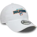 cappellino-bianco-curvo-regolabile-9twenty-washed-distress-dei-miami-dolphins-nfl-di-new-era