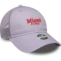 cappellino-trucker-viola-regolabile-da-donna-9twenty-city-di-miami-citta-e-spiagge-di-new-era