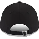 cappello-curvo-nero-regolabile-da-donna-9forty-logo-metallico-new-york-yankees-mlb-di-new-era