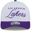 cappellino-bianco-e-viola-snapback-9forty-m-crown-draft-2025-dei-los-angeles-lakers-nba-di-new-era