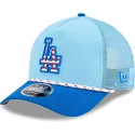 cappellino-trucker-blu-9forty-m-crown-a-frame-4th-july-dei-los-angeles-dodgers-mlb-di-new-era