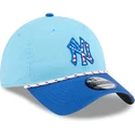 cappello-curvo-blu-regolabile-9twenty-4-luglio-dei-new-york-yankees-mlb-di-new-era