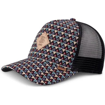 Cappellino trucker multicolore HFT Colour Triangle di Djinns