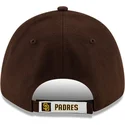 cappellino-visiera-curva-marrone-regolabile-9forty-the-league-di-san-diego-padres-mlb-di-new-era