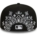 berretto-piatto-nero-regolabile-59fifty-paisley-dei-new-york-yankees-mlb-di-new-era