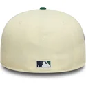 cappello-curvo-beige-e-verde-aderente-59fifty-all-star-game-pin-dei-seattle-mariners-mlb-di-new-era