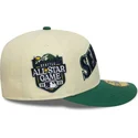 cappellino-curvo-beige-e-verde-aderente-59fifty-all-star-game-pin-dei-seattle-mariners-mlb-di-new-era