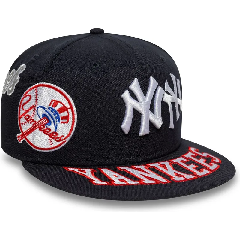 cappello-piatto-blu-marino-regolabile-59fifty-all-over-dei-new-york-yankees-mlb-di-new-era