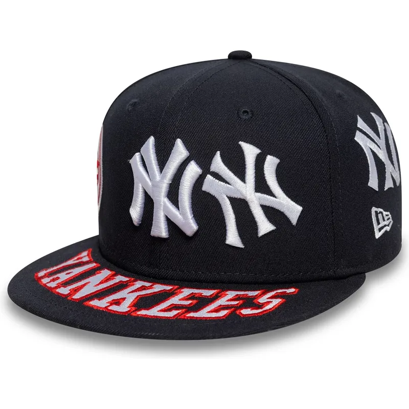 cappello-piatto-blu-marino-regolabile-59fifty-all-over-dei-new-york-yankees-mlb-di-new-era