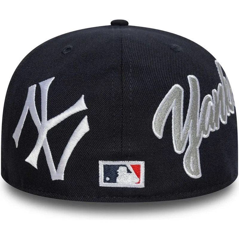 cappello-piatto-blu-marino-chiuso-59fifty-all-over-dei-new-york-yankees-mlb-di-new-era