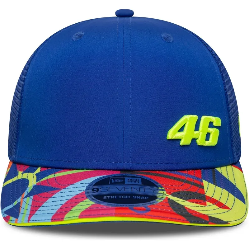 Cappellino curvo blu snapback 9SEVENTY Stretch Snap Lifestyle di