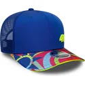 cappellino-curvo-blu-snapback-9seventy-stretch-snap-lifestyle-di-valentino-rossi-vr46-motogp-di-new-era