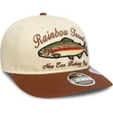 cappello-curvo-marrone-regolabile-9fifty-retro-crown-outdoor-fishing-club-di-new-era