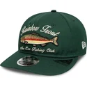 cappello-curvo-verde-regolabile-9fifty-retro-crown-outdoor-fishing-club-di-new-era