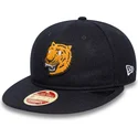cappello-piatto-blu-marino-regolabile-9fifty-retro-crown-heritage-dei-detroit-tigers-mlb-di-new-era