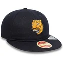 cappellino-piatto-blu-navy-regolabile-9fifty-retro-crown-heritage-dei-detroit-tigers-mlb-di-new-era