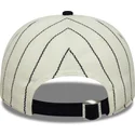 cappellino-piatto-beige-e-blu-navy-regolabile-9fifty-retro-crown-heritage-dei-new-york-yankees-mlb-di-new-era