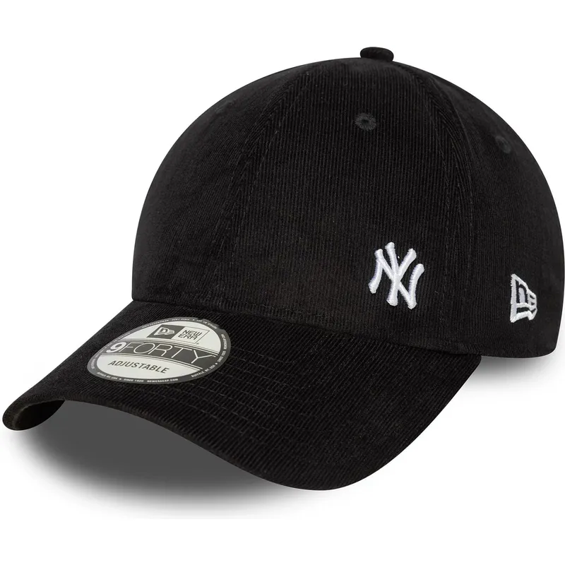 cappellino-curvo-nero-regolabile-9forty-flawless-cord-dei-new-york-yankees-mlb-di-new-era