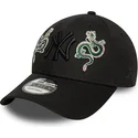 cappello-curvo-nero-regolabile-con-logo-nero-9forty-icon-dragon-dei-new-york-yankees-mlb-di-new-era
