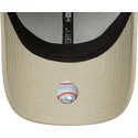 cappellino-beige-a-visiera-curva-regolabile-con-logo-marrone-9forty-ombre-infill-dei-new-york-yankees-mlb-di-new-era
