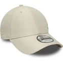 cappellino-curvo-beige-regolabile-con-logo-beige-9forty-tonal-flawless-dei-new-york-yankees-mlb-di-new-era