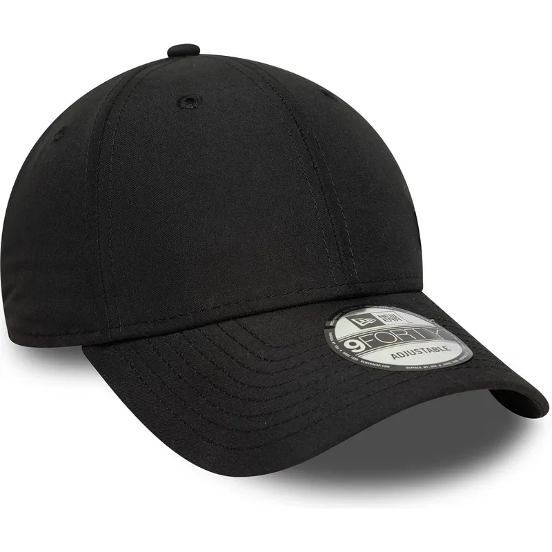 cappellino-curvo-nero-regolabile-con-logo-nero-9forty-tonal-flawless-di-new-york-yankees-mlb-di-new-era